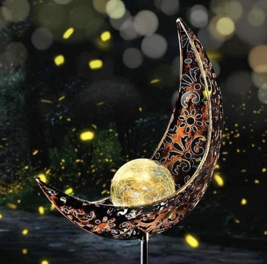 Crescent moon decorative light